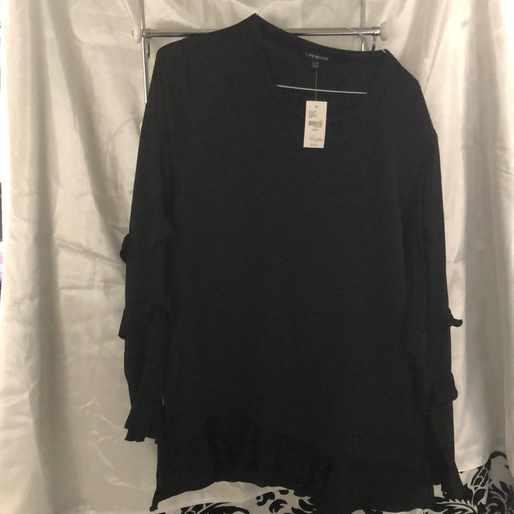 Lane Bryant ruffled blouse